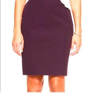 Banana Republic Plum Colored Pencil Skirt